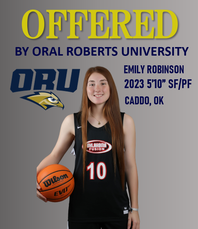 ladyfusionhoops's tweet photo. Been coaching @ladyfusionhoops 16 years &amp; this kid is def in the top of anyone I've coached! @emilyyrobii can run the floor, attack the basket left or right, shoot the 3 &amp; most of all she is a physically gifted player!  Congrats Emily on your first D1 offer! @ORUWBB @coachkmusick https://t.co/MIELQQUIH6