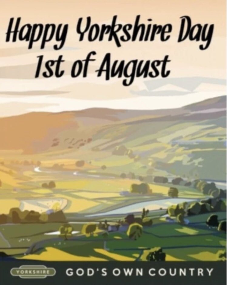 Happy Yorkshire day everyone @Food2Remember @Roost_Coffee @RareBirdGin @florian_poirot @Bluebird_bakery @GroovyMooMalton @visitmalton @VisitRyedaleBiz