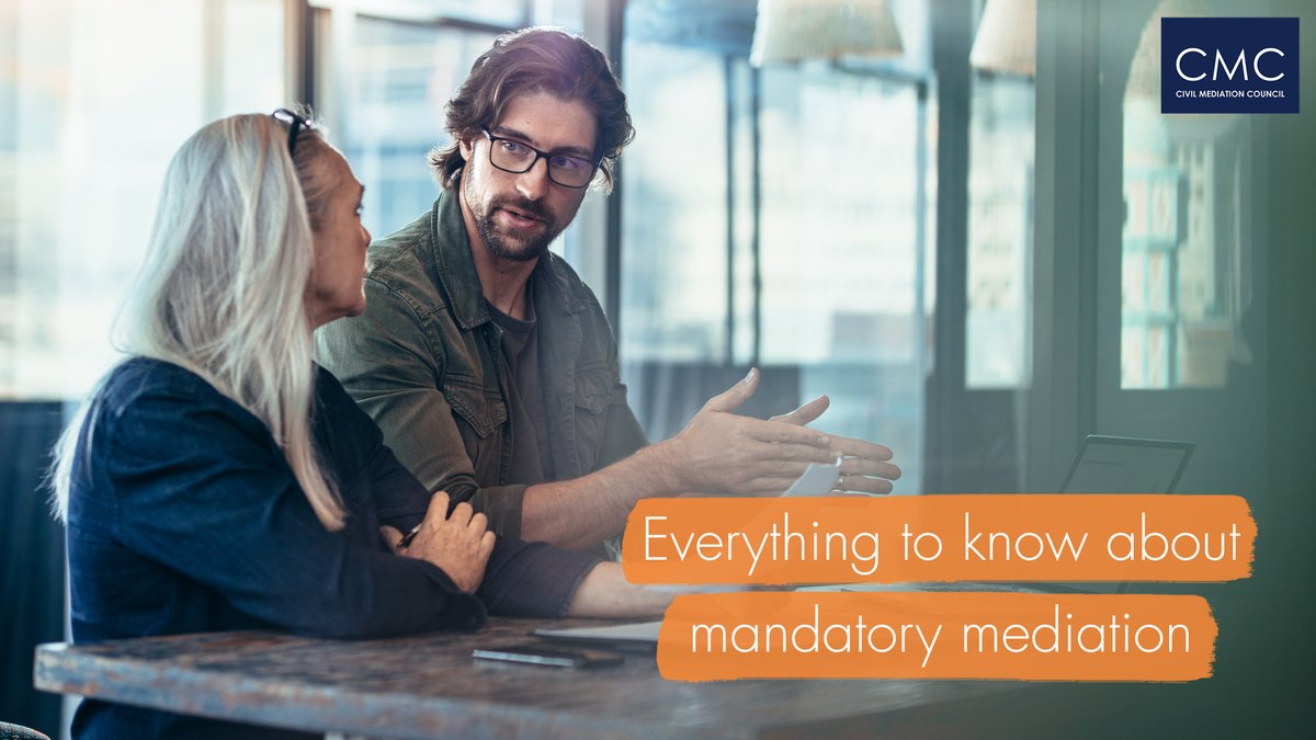 The MoJ has just announced that #mediation will become #compulsory for small claims under £10,000. <a href="/cedrsays/">CEDR</a>'s James South explains the government's recent shift to #mandatorymediation and the history behind it. civilmediation.org/everything-abo…