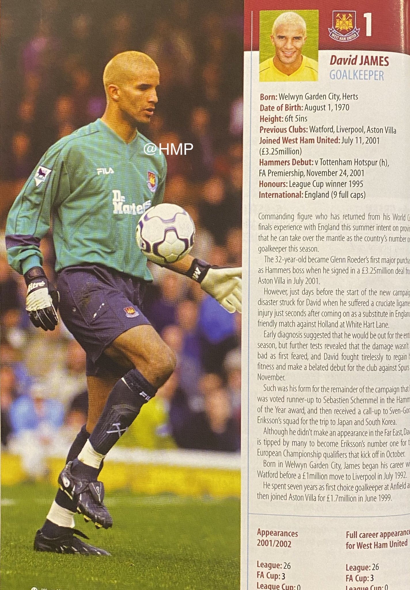 Happy 52nd Birthday to David James,many happy returns,hope u have a great day!         