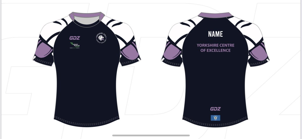 GDZSport's tweet photo. Privileged to be making this Yorkshire Centre of Excellence shirt right here in Yorkshire.  Happy Yorkshire Day. https://t.co/QkgAOSh1dw
