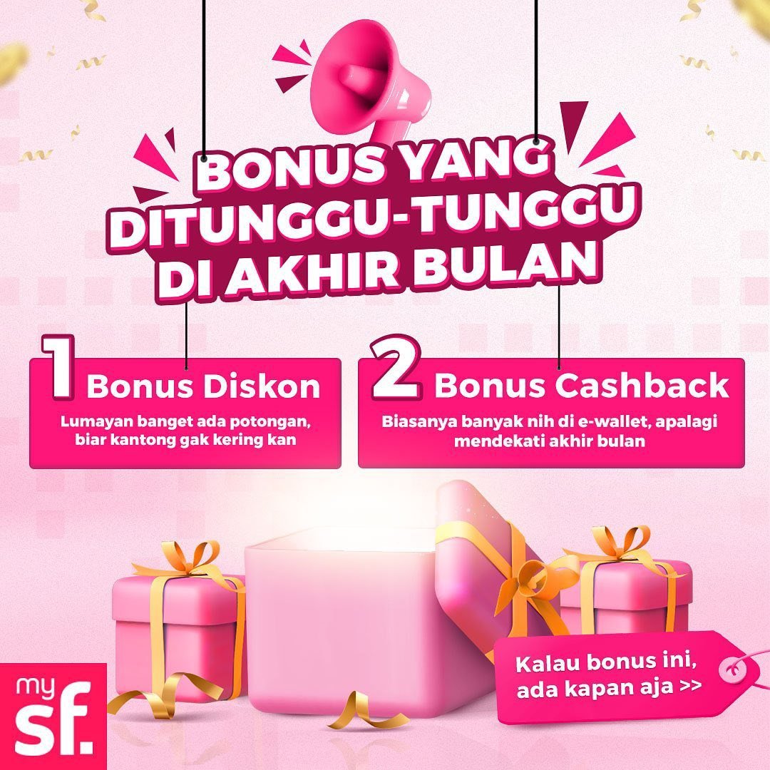 Bonus yang kalian tunggu apa nih? <a href="/smartfrenworld/">SMARTFREN</a> mau wujudkan loh. #smartfren