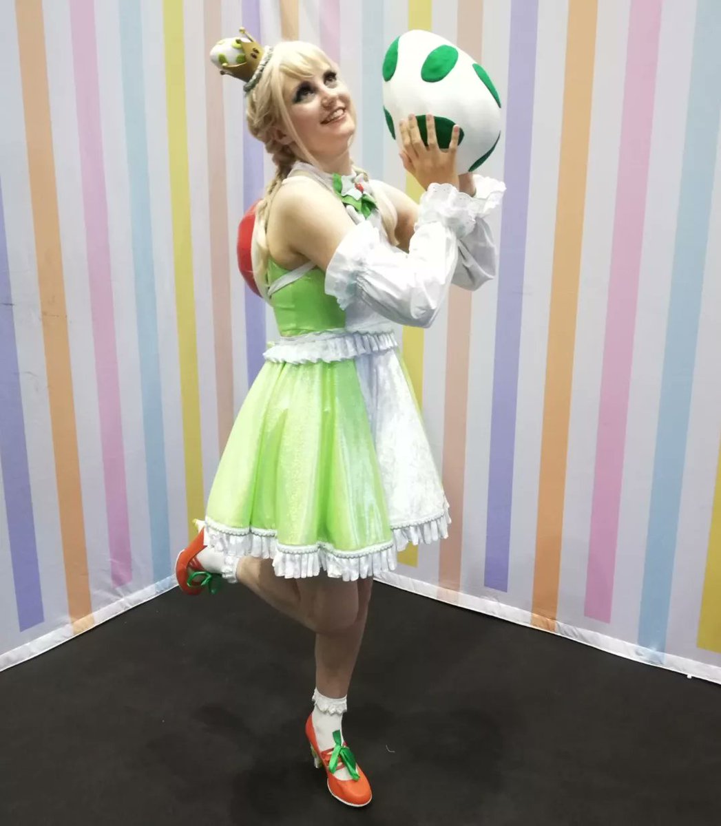 I won the <a href="/megaconlive/">MegaCon LIVE</a> Manchester masquerade! Very unexpected &amp; first time wearing the cosplay! Thank you Guild of Nerds and <a href="/TokyoToysUK/">TokyoToys</a> 

#ComicCon #manchester #Mario #videogames #SuperMario #YOSHI