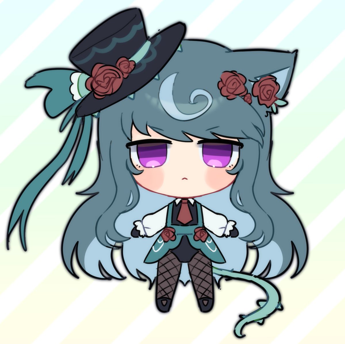 HallokittenVTUB's tweet image. Hi there, I'm Boo of the Hallokitten Channel, I am a spooky vtuber daughter of the cute @Sleepybunsu please look forward to my content and follow me UWU.
pwease.