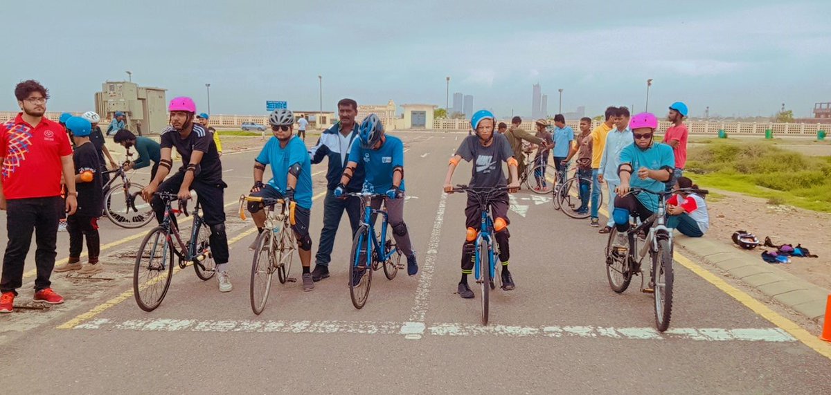 "Limitations only live in our minds"

Athletes of SCINOSA attending two-day selection and training of cycling for the upcoming National Games at sea view.
31-7-22

@scinosaday

#scinosa #scinosadayhome #athlete #sports #downsyndrome #education #inclusion #inspire #starlinkspr