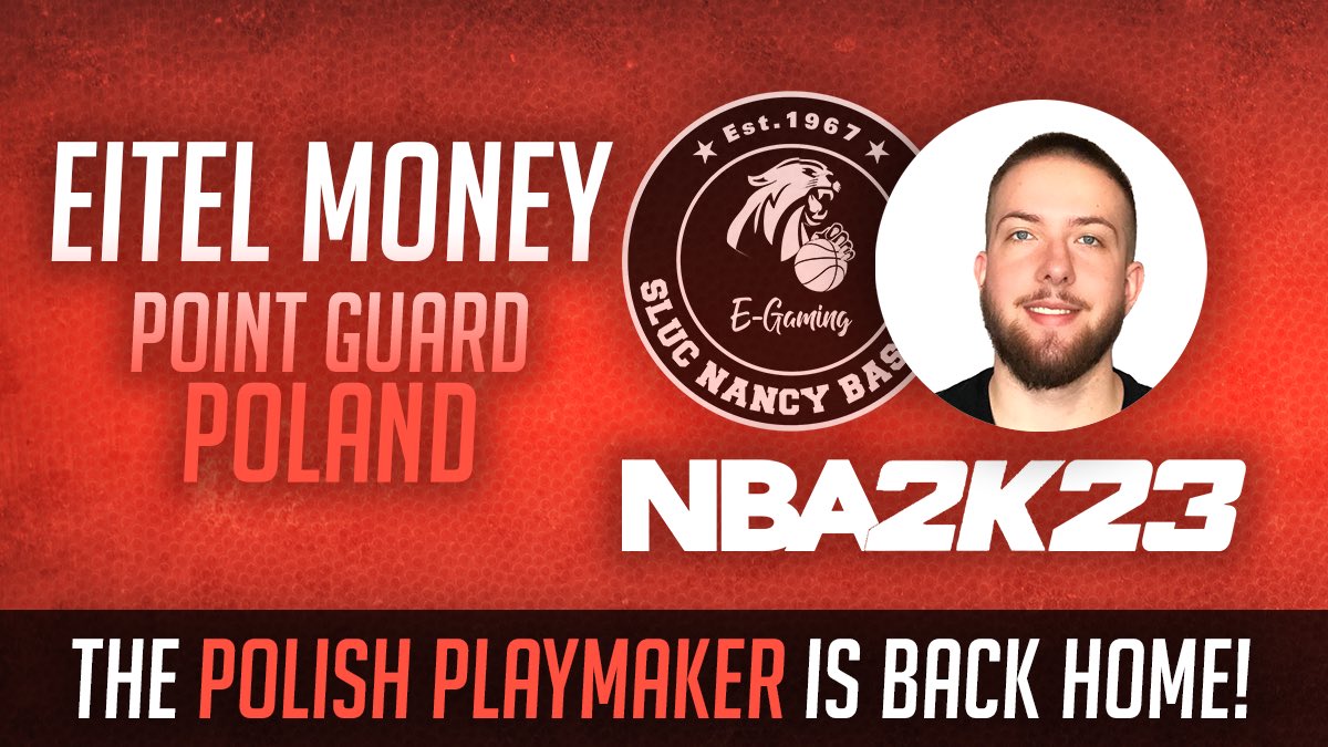 It’s official, let’s all welcome back <a href="/EitelM0NEY/">Eitel 🇵🇱</a> together as he agreed on a deal to wear the red and white jerseys for the next season! 🤝🏼❤️🤍#WelcomeBack #GoSluc <a href="/SLUCbasketNancy/">SLUC Nancy Basket</a>
