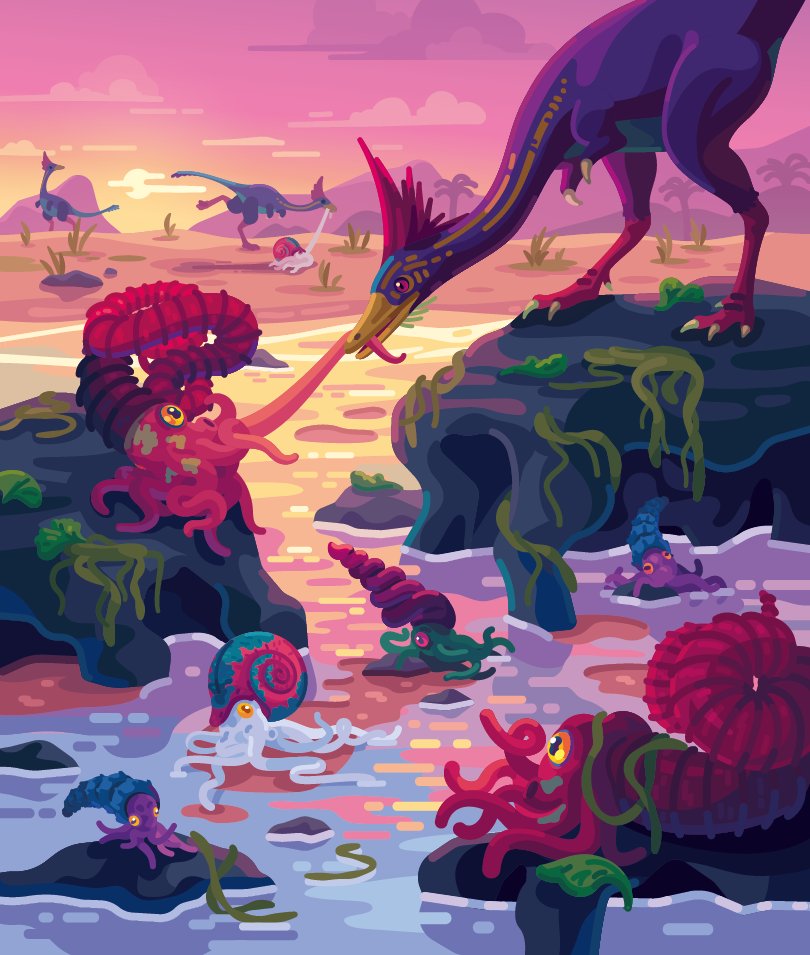 Kurzgesagt on Twitter "At some point in the Late Cretaceous, the