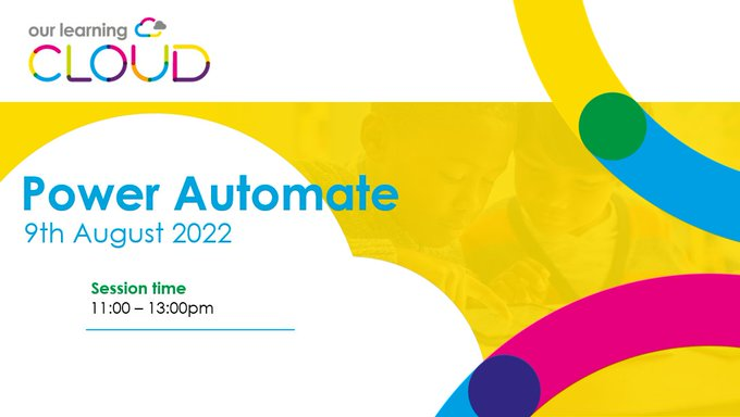 Hello educators!

👉Wanting to become more efficient? 📈
👉Use less paper? 📜
👉Save time? ⌚️

Join our FREE course on 
<a href="/MSPowerAutomate/">Microsoft Power Automate</a>

Learn to turn a form into an efficient approval system!

#FreeCPD #PowerAutomate #CPD

eventbrite.co.uk/e/power-automa…