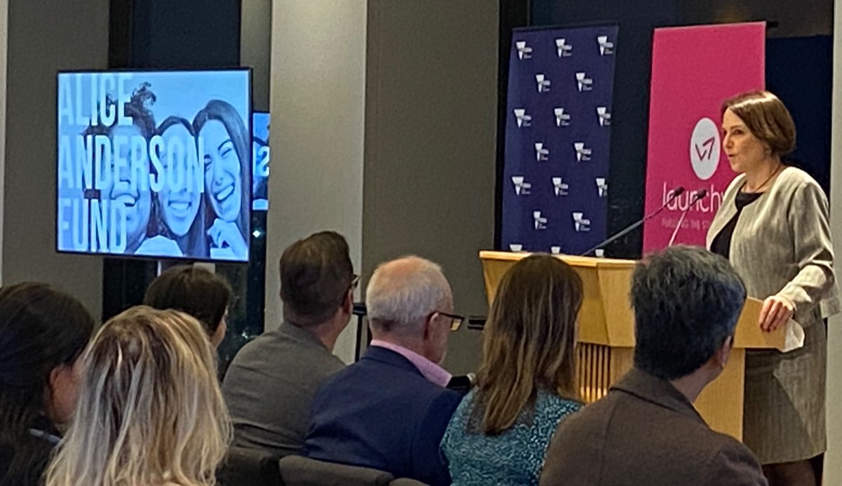 It’s an honour to be with Minister <a href="/JaalaPulford/">Hon. Jaala Pulford</a> to celebrate the Alice Anderson Fund’s investment in #Victorian women founders. 
#startups #womenfounders
