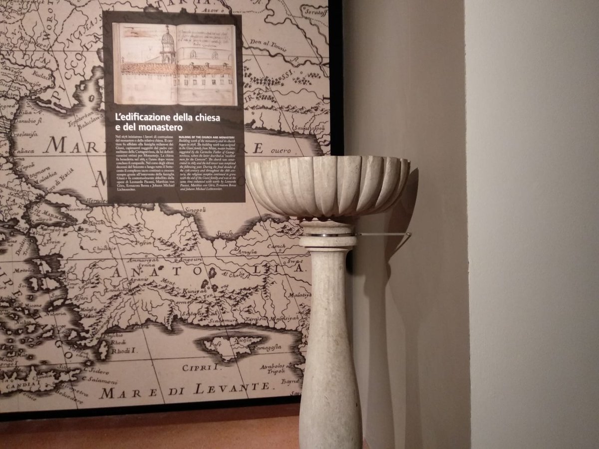 Un'acquasantiera del '700 è andata ad aggiungersi alla collezione delle Madri Orsoline acquistata da #ErpacFVG e allestita in una sezione permanente dei #Museiprovinciali di Gorizia.
bit.ly/3cPmWB7
<a href="/regioneFVGit/">Regione FVG</a> <a href="/GibelliTiziana/">Tiziana Gibelli 🇪🇺🇮🇹🇺🇦🇮🇱</a> <a href="/2025Go/">GO! 2025 Nova Gorica - Gorizia</a>