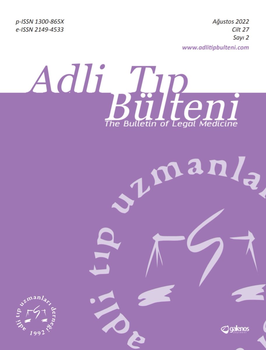 Adli Tıp ve Adli Bilimler alanının bilimsel platformu Adli Tıp Bülteni "The Bulletin of Legal Medicine" dergimizin 2022:27(2) yeni sayısı yayınlandı. Ücretsiz fulltext makalelere erişim... <a href="/atud1992/">Adli Tıp Uzmanları Derneği</a>  adlitipbulteni.com 
#adlitıp #adlitıpbülteni <a href="/AnOzguc/">Anıl G. Özgüç</a> <a href="/drerdemozkara/">Erdem Ozkara</a>