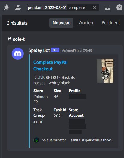okayokayy__'s tweet photo. Low stock ? it's not a problem
bot : @SoleTerminator 
proxy : @TyphonPremium @TyphonClub 
cg : @earlycookfr @palscook 
ACO : @JungleAco https://t.co/NZJVe2e1nc