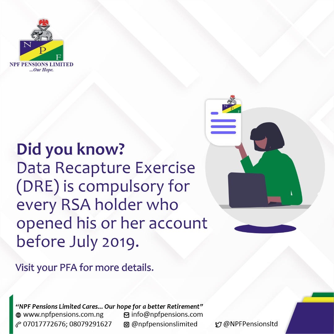 NPFPensionsLtd's tweet photo. #NPFPL#POLICENG https://t.co/yLTRDm0V02