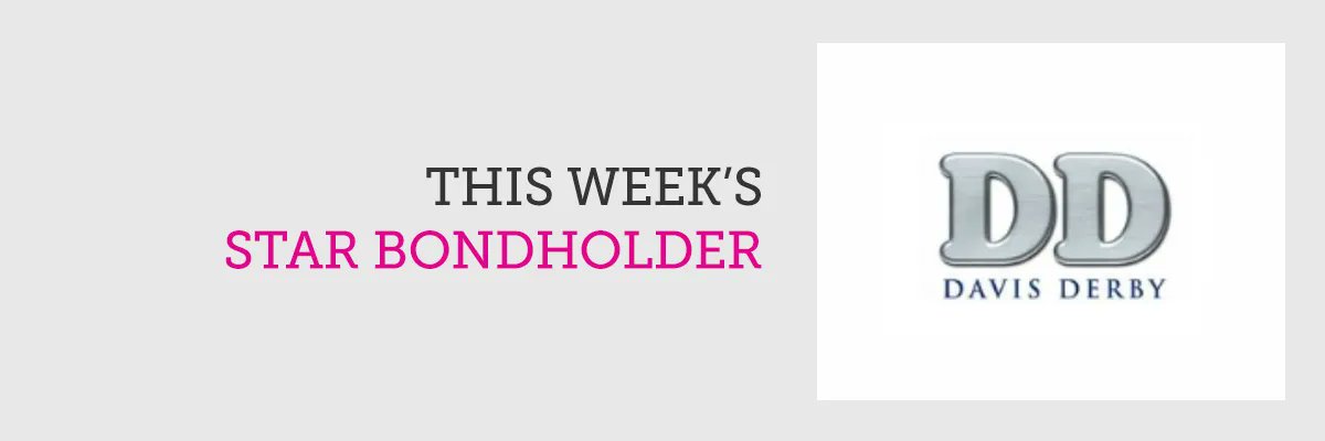 MarketingDerby's tweet photo. Our #StarBondholder of the week is @DavisDerbyLtd https://t.co/PEhdTG2wH4