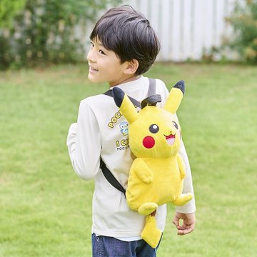 しまむらが ポケモン とコラボ ピカチュウ イーブイ などがぬいぐるみリュックとして登場 インサイド