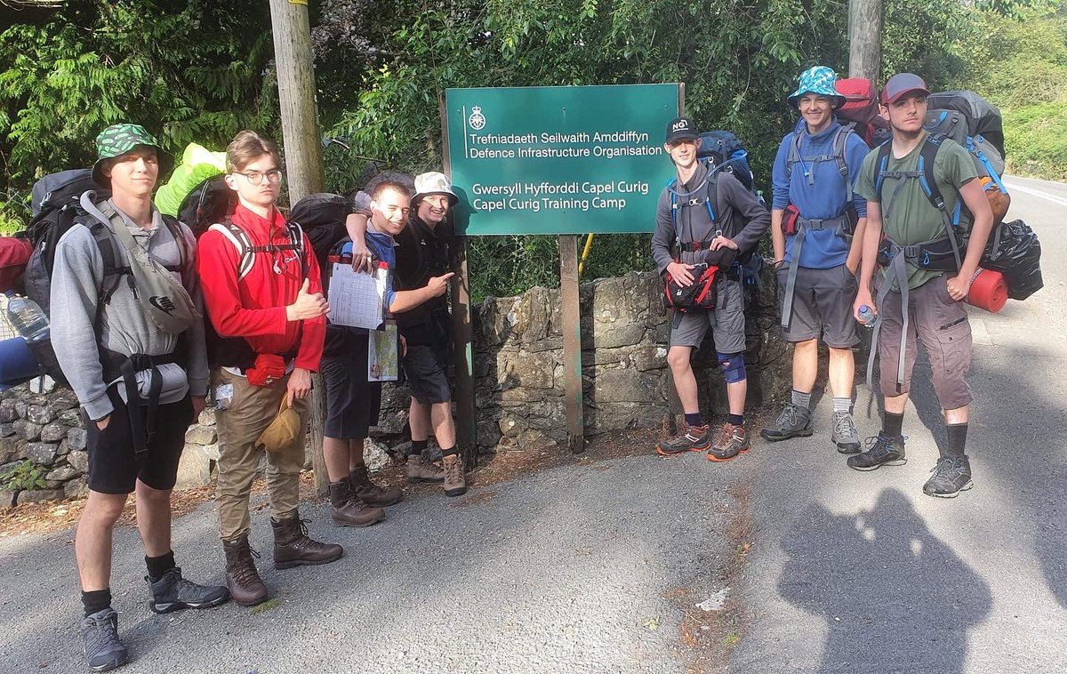 Before we get into what the Capel Curig summer camp entailed, we must congratulate seven of our NCOs for completing their Gold DofE practice &amp; actual expeditions over 7 days in the Welsh mountains.

Good show guys - now it’s time to get the rest of those awards signed off!