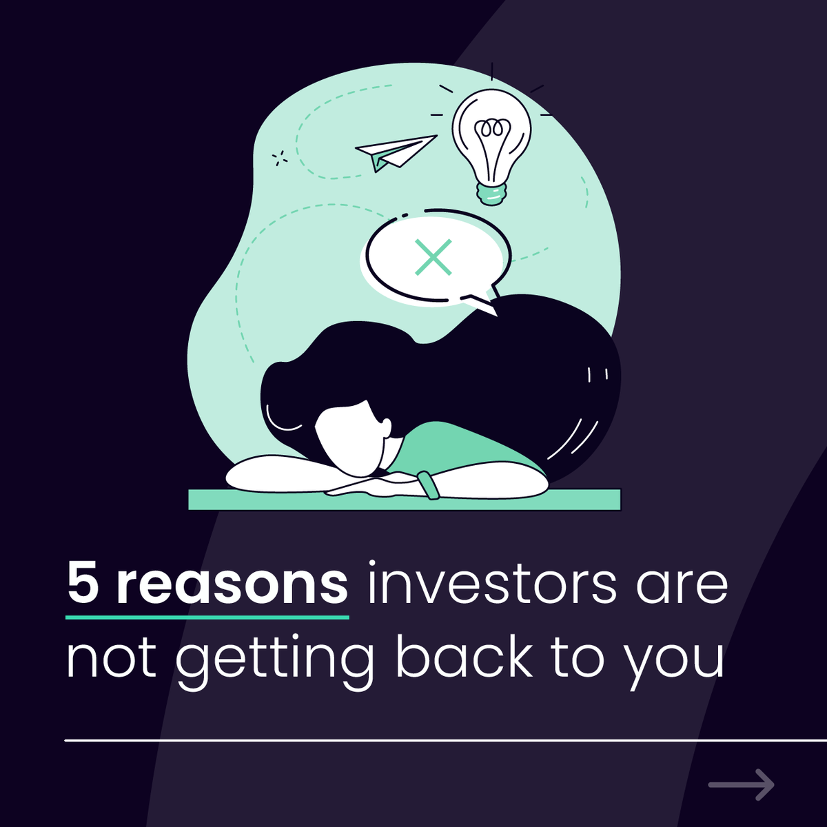 Runway_Insider's tweet photo. Investors ghosting you? 👻

Find out why an investor might not be getting back to you >> https://t.co/09pXwjVivW

#investors #investment #investor https://t.co/vmZpWbISrH