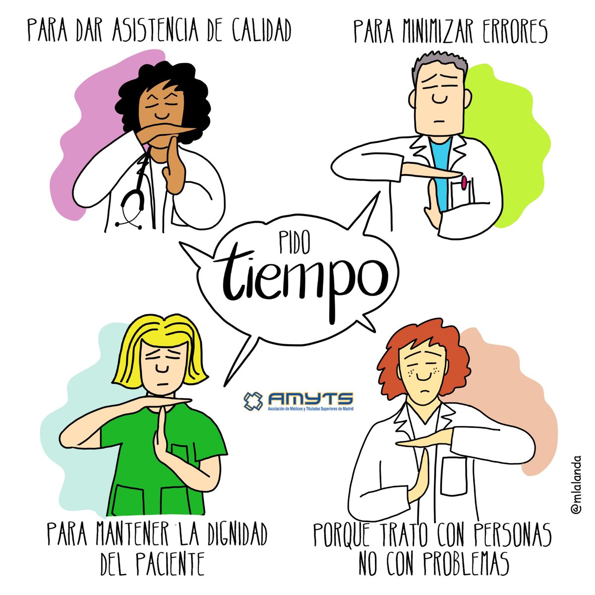 Cuál es uno de las bienes imprescindibles para que un médico pueda hacer una medicina útil, segura, clemente, necesaria y sensata?
Se está impidiendo la buena Medicina negando lo más básico en muchas consultas del SNS
Viñeta para <a href="/amytsmedicos/">AMYTS</a>