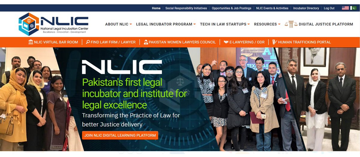 𝐏𝐚𝐤𝐢𝐬𝐭𝐚𝐧'𝐬 𝐟𝐢𝐫𝐬𝐭 𝐥𝐞𝐠𝐚𝐥 𝐢𝐧𝐜𝐮𝐛𝐚𝐭𝐨𝐫 𝐚𝐧𝐝 𝐢𝐧𝐬𝐭𝐢𝐭𝐮𝐭𝐞 𝐟𝐨𝐫 𝐥𝐞𝐠𝐚𝐥 𝐞𝐱𝐜𝐞𝐥𝐥𝐞𝐧𝐜𝐞
Transforming the Practice of Law for better Justice delivery
For more details please contact info@nlicpakistan.com