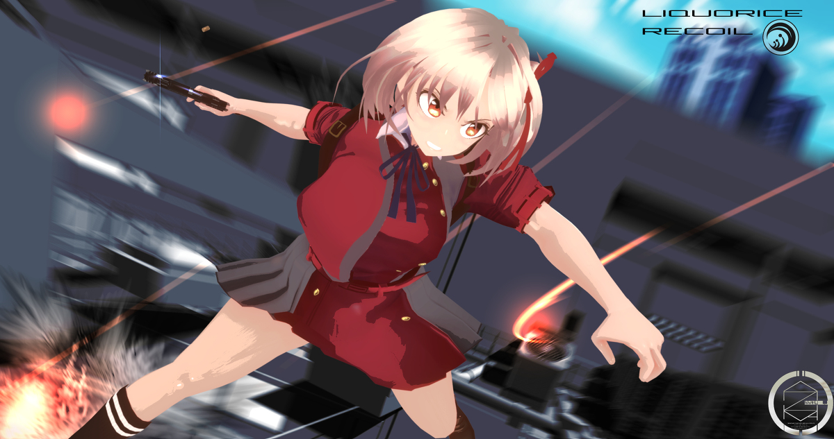 ここまでは順調だ」So far so good #美少女 #巨乳 #リコリス・リコイル