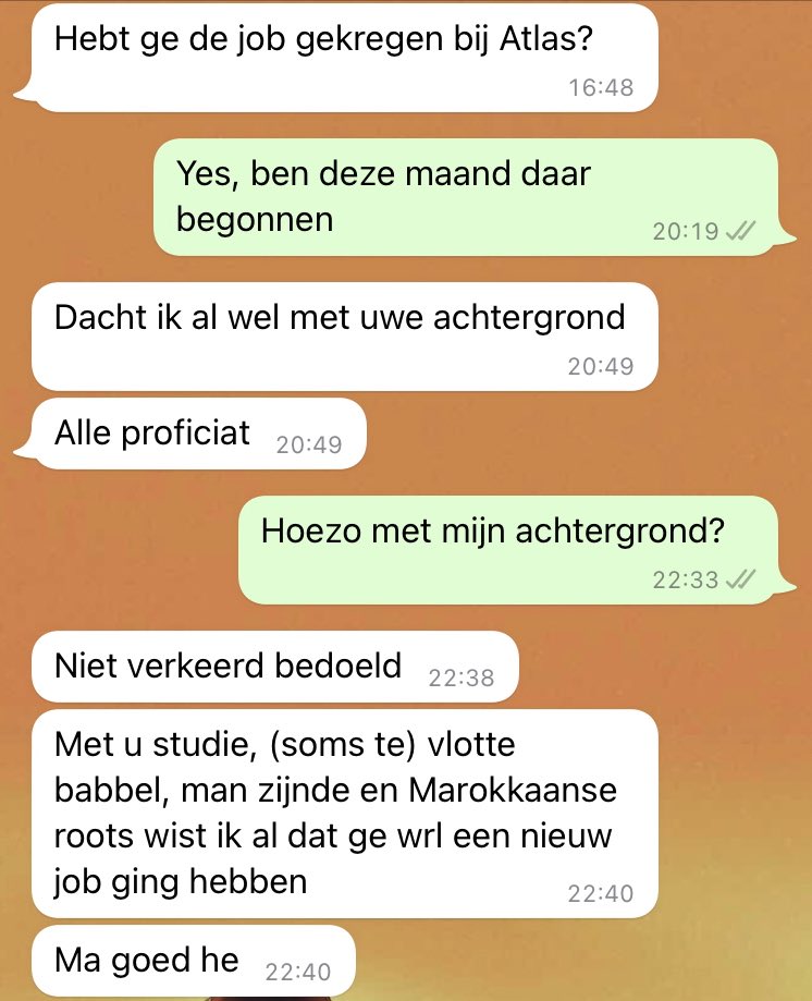 Algemene reminder aan iedereen: als je een compliment wilt geven dat eigenlijk geen compliment is, dan kan je beter gewoon niets zeggen.