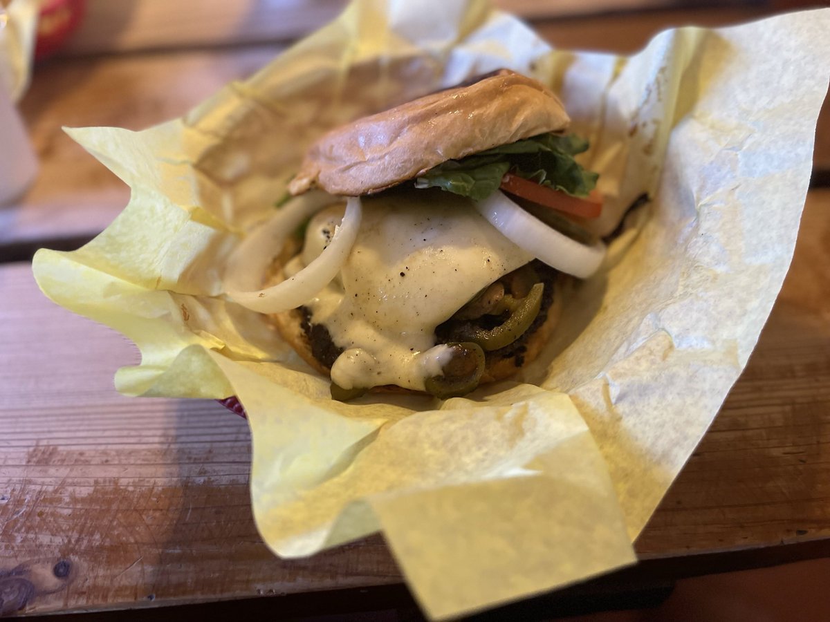 IOutdors's tweet photo. The four horsemen          🍔🔥🥵 🔥 🍔 hamburger challenge!  It’s smokin’ HOT! 🔥Man vs Food! Shoutout to Chunky’s Burgers! #greatfood #bestbugers  #manvsfood #chunkysburgers  #adamrichman #sanantoniotx  #familyfun https://t.co/mTCnN2cP0x