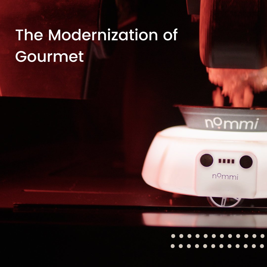 With Nommi, customers have complete control over their food from the beginning. You can place an order on your phone, customize it to your preferred taste, and go pick up your delicious creation being held securely in storage lockers.
