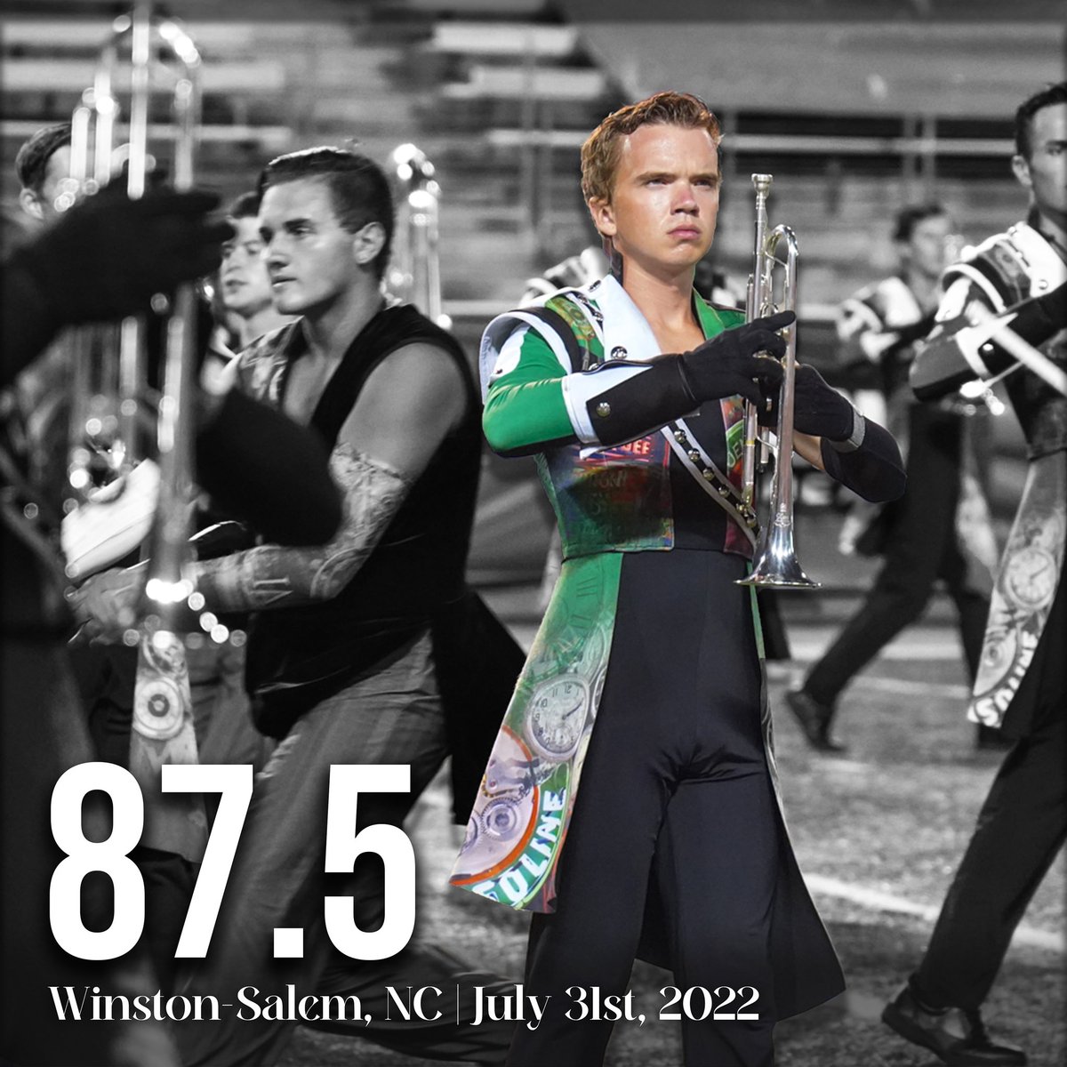 TheCavaliers's tweet photo. Took care of business here at NightBEAT. The Green Machine rolls on 💚⚙️ https://t.co/aYUHN0RlEa