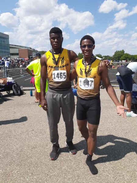 CoachCookAthens's tweet photo. Help me wish Red Hawks, @Evan_Watson25 and Julian Farrell good luck at the AAU Junior Olympics this week in North Carolina! GOOD LUCK YOU TWO!! https://t.co/OefeG2h0Pn