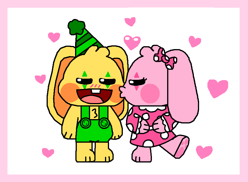 Oh Pink Bunzo Bunny (Pink Body) by Cuddlesnam on DeviantArt