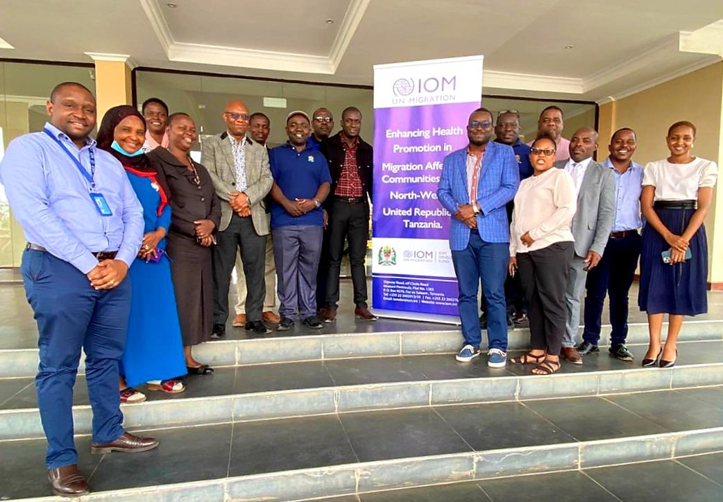 #IOM &amp; Health #MDAs, launched Technical committee for “Enhancing HP in Migration affected Communities in NW #URT” to strengthen PH measures &amp; reduce #HV among #Migrants by strengthening their capacity to respond at #POEs &amp; #HealthFacilities funded by #IDF on 30Jul22 in #Dodoma.