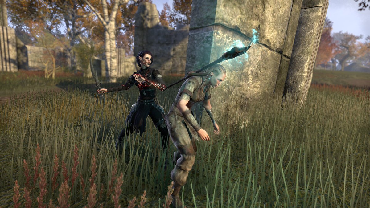 Llivia1990's tweet photo. I spent my whole time in Cyrodiil tonight assassinating NPC necromancers. #ESO #ElderScrollsOnline #ESOFam #MidyearMayhem #HighIsle #LegacyoftheBretons https://t.co/Q33f5FLPfE