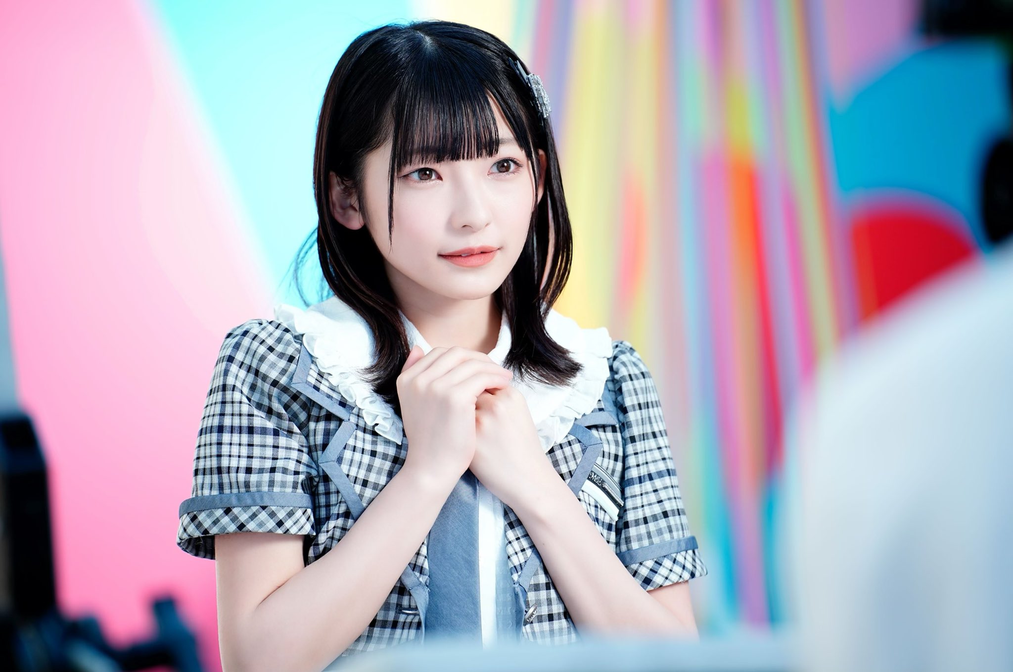 ≠ME ノイミー 永田詩央里 公式ビブス2025 ビッグサイズ 永田詩央里 ビブス ≠ME ノイミー 水色