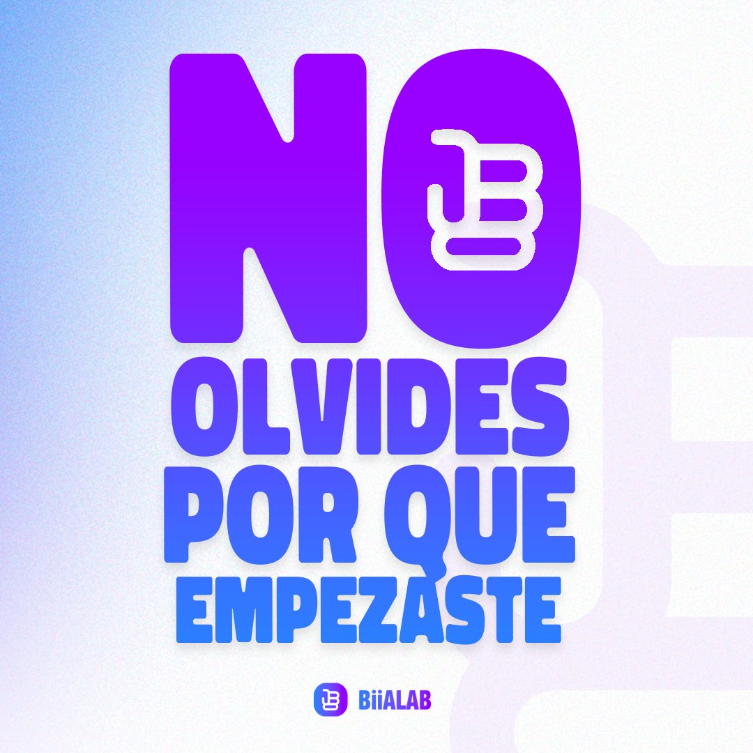 BiiAlab's tweet photo. Y tú, ¿por qué empezaste? 🎯
Cuéntanos en los comentarios 

#objetivos #metas #vision https://t.co/y7D6mcamTv