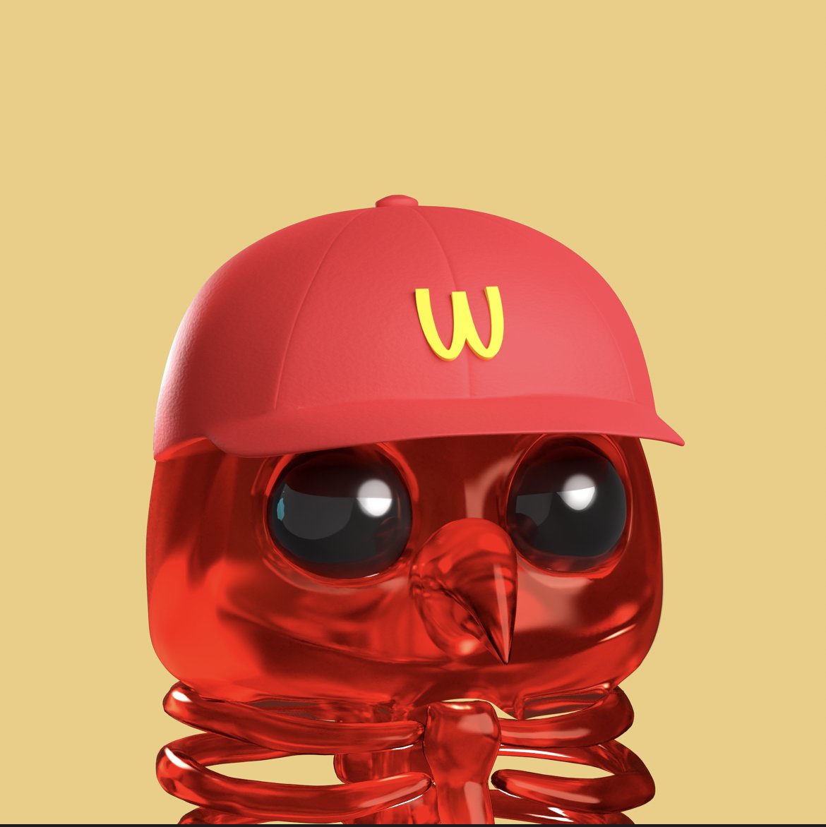 Brunno_UTXO's tweet photo. @sj_kuruvath @CryptoMic01 @fastfoodbirds Well this legendary bird is waiting for a red skelly brother https://t.co/gvUmOdz9gH