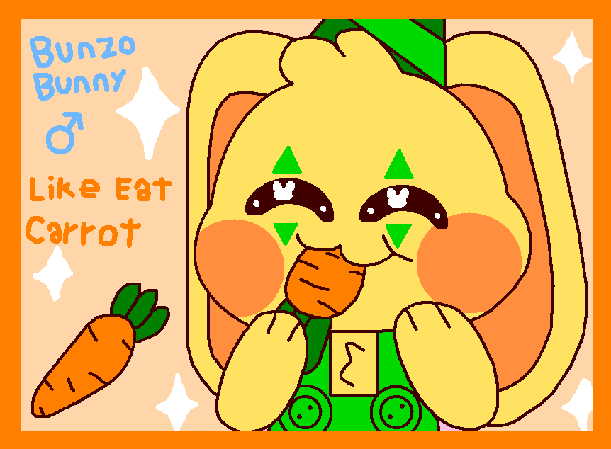 Cuddles_Nam's tweet photo. Bunzo bunny likes eating carrot and leg chicken.🐰🥕🍗
#bunzobunny #bunzo #bunzobunnyfanart #poppyplaytime #eating #carrot #legchicken https://t.co/LwL2XHrrIg