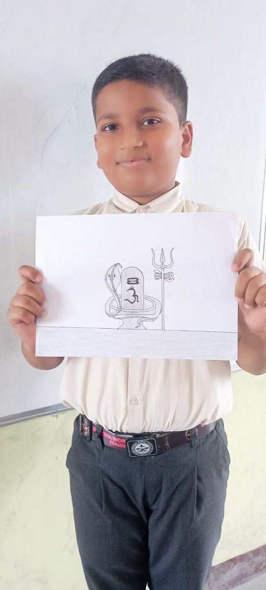 Drawing by Shivam Kumar of Standard 4. #drawing #art #activity #student #school #learning #classroom #HarHarMahadevॐ #shawan #shiv #bws #wherelearningisfun @sarikamalhotra2 @Krish_Vaishali @RekhaRay16 @PramodThakur786 @KajalSi20053357 @Farha76696129 @AntaripaRoykar1
