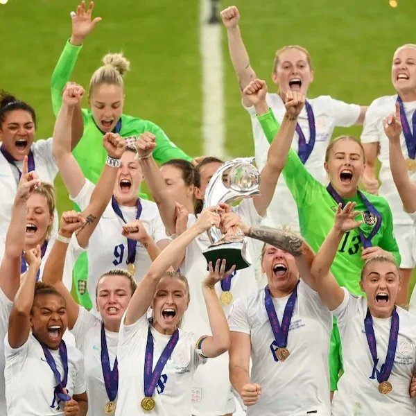 Congratulations to <a href="/Lionesses/">Lionesses</a> <a href="/UEFA/">UEFA</a> <a href="/wembleystadium/">Wembley Stadium</a> for a amazing tournament ! #WEuro2022Final Womenssport is here to stay!