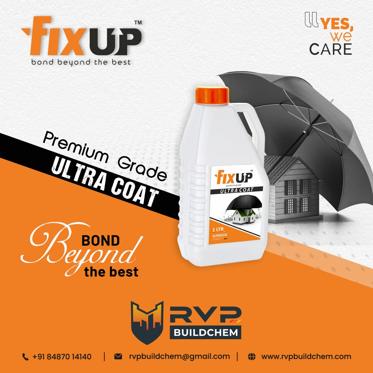 fixup_buildchem's tweet photo. You can only purchase a Premium Grade Ultra coat from RVP Build.

For more details:
Mo:- +91 84870 14140
Web:- https://t.co/dhYNp3TlSD
Email:- rvpbuildchem@gmail.com

#rvpbuildchem #rvpbuild #buildingmaterials 
#buildingmaterialsupplier #building #construction https://t.co/Lu92f9zkrH