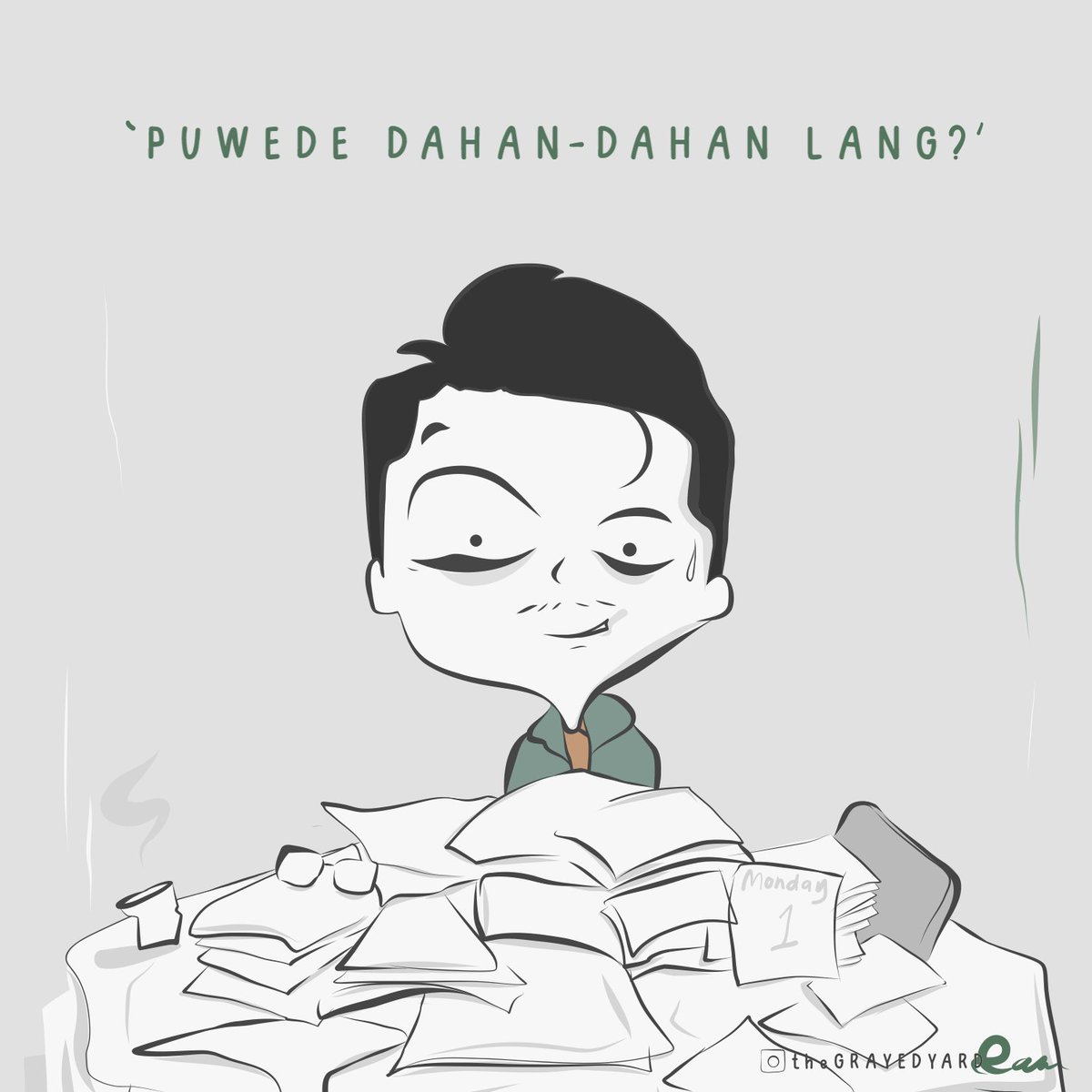 theGRAYEDYARD's tweet photo. Just me and my backlogs... #Monday https://t.co/IxSg53DHQx