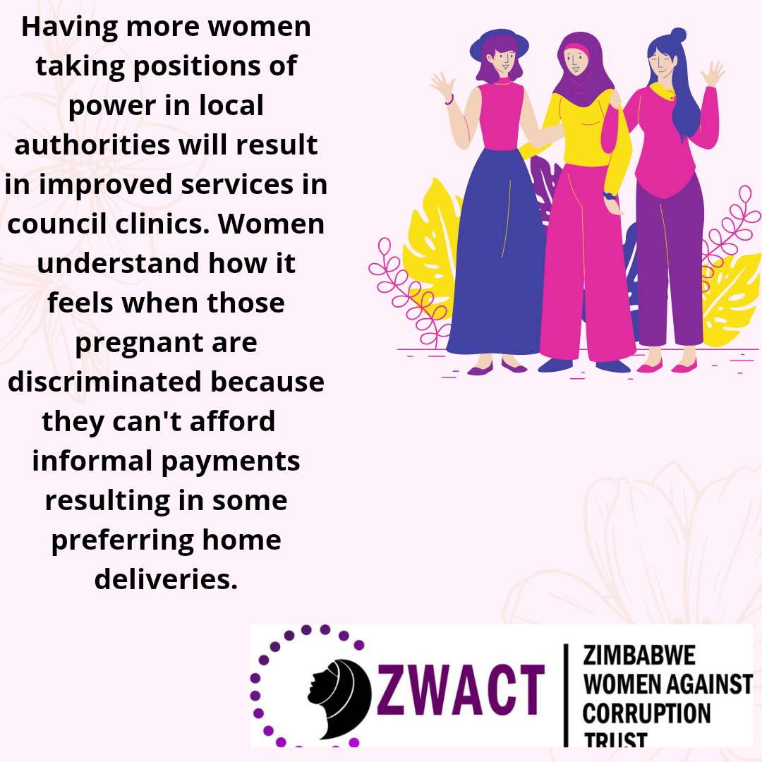 WmensProsperity's tweet photo. @ZWACT_ZW Health-care sector #Corruption may push away some pregnant women from delivering their babies at public health institutions opting for unsafe home deliveries. #Section76
@GenderZimbabwe
@GenderLinks
@UAFAfrica
@WCOZIMBABWE
@unwomenzw
@U4_ACRC
@uncaccoalition https://t.co/uiFKw5iOyD