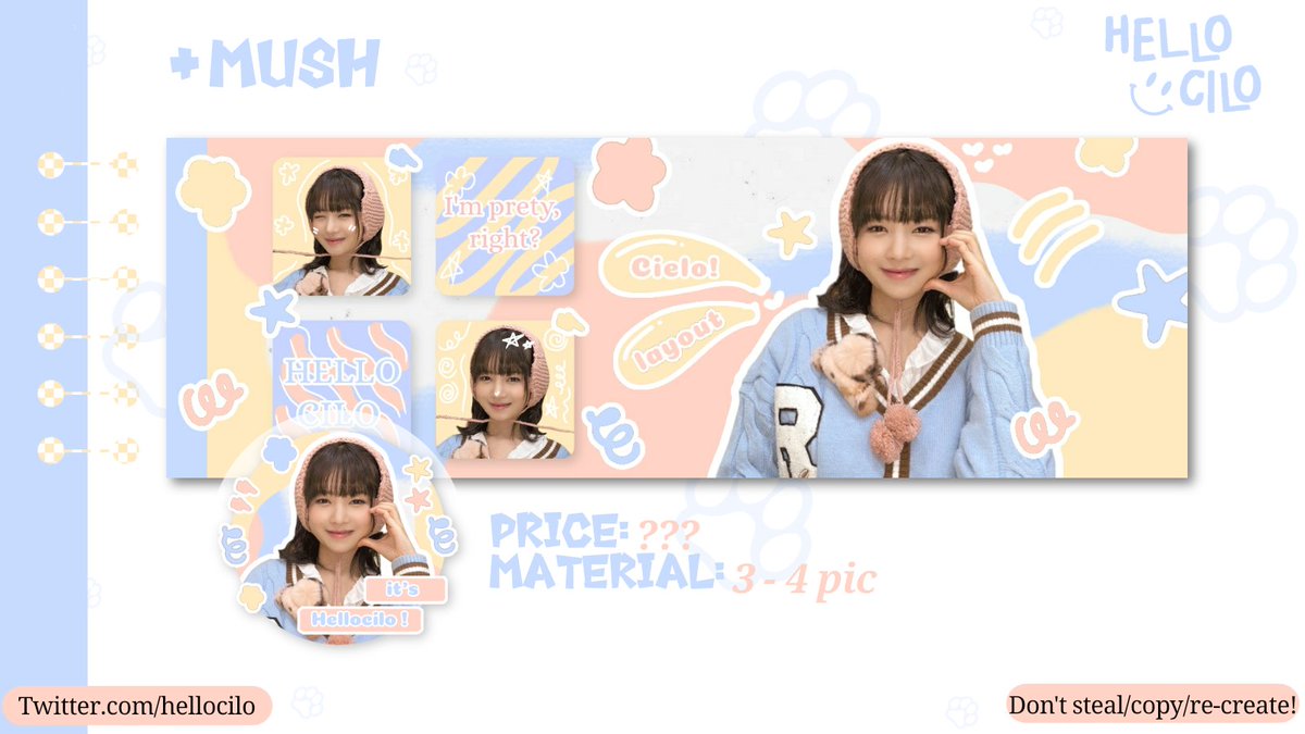 hellocilo's tweet image. GIVEAWAY TIME 🥰🎉

HAIII! ciel balik lagi dengan katalog baru nih hehe 😼 Jadiii aku mau adain GA dulu sebelum open nanti!!

rulesnya:
- follow @hellocilo (ba auto fb)
- rt ini + rt layout yg kamu mau
- ajak teman kamu di qrt (opsional)

sfu. #zonauang #zonajajan