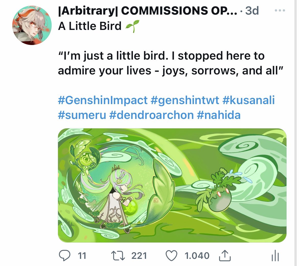 ArbitraryBeing's tweet photo. GENSHIN GIVEAWAY!  

I got my first 1K likes and almost 500 followers!

Rules:
- Like, rt
- follow if you like my arts!
- 2x 60 GC &amp; 1x 300 GC
- Optional comment: What weapon/character you want right now? 
- razergold
- use rt picker 
- Ends before Yoimiya starts on America

GL! https://t.co/72KG9E02AA