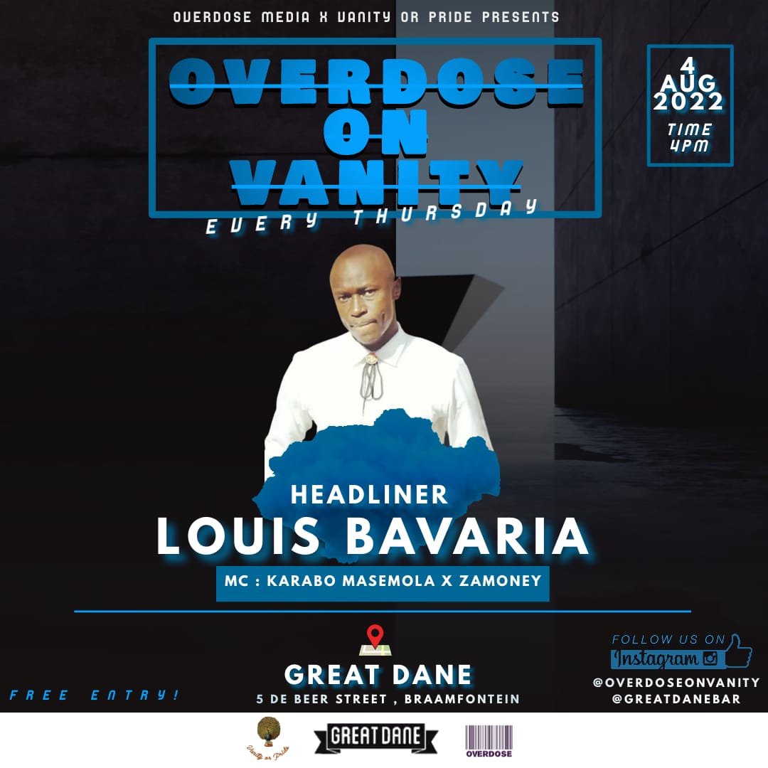 Check out a headline performance by <a href="/LouisBavaria/">Sgoloza</a> this Thursday at Great Dane in Braamfontein! 🚀🚀🚀