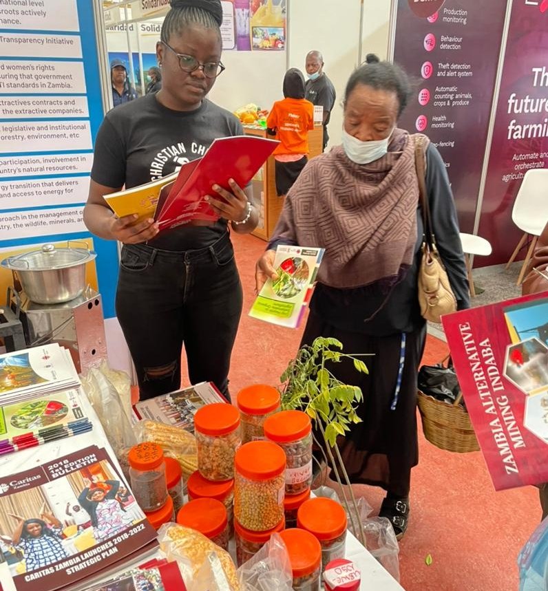 caritaszambia's tweet photo. #localseed systems have eroded, with a grave impact on food production. Much needs to be done to ensure that seed banks are established in rural areas for #sustainable #foodsecurity come to @caritaszambia Jubilee Hall stand 36. Learn about traditional seed varieties. https://t.co/9WP98lSc1S