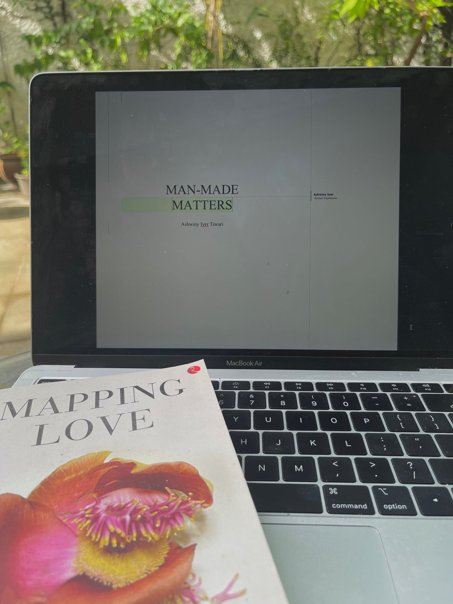 ashwinyiyer's tweet photo. On an winter evening with a sense of stillness had an urge to tell a story &amp; I started writing Man-Made Matters (My 2nd novel) The journey is long &amp; I hope to see the words flowing till the end.Also marking a year of #Mappinglove today.Thank-you for the love &amp; encouragement. https://t.co/0sNOgyPpHE