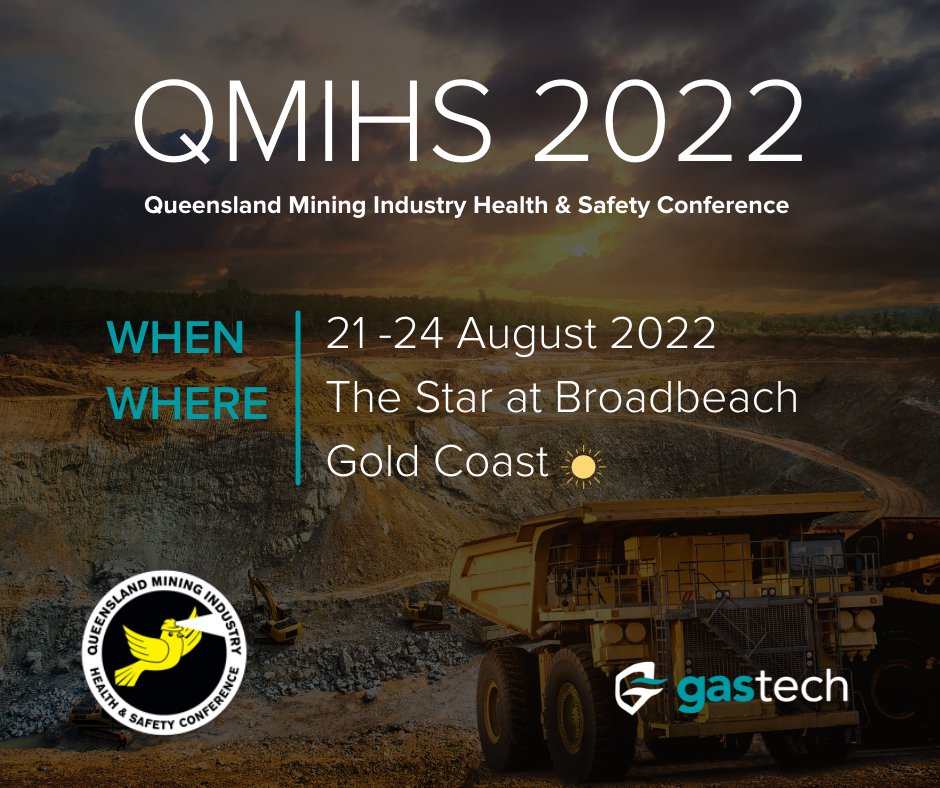 gastechofficial's tweet photo. // QMIHS 2022 EXPO \\

It's almost time for this year's Queensland Mining Industry Health and Safety Conference at the Star Resort on the sunny Gold Coast!

See you there 👋

📍Booth no. 6
📅21 - 24 August 2022
🏨The Star at Broadbeach - Gold Coast
#mining #expo #safety #industry https://t.co/xwzD7SclY3
