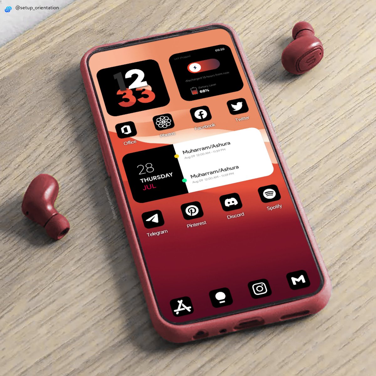 setup_orient's tweet photo. Android homescreen setup
Widget -
#smartios @RajjAryaa
Icons
#iosblack @Hexoline1
Wall link in bio https://t.co/mRrbOfxq6N