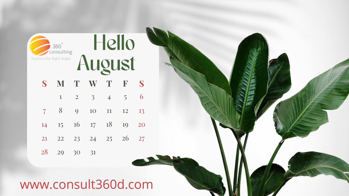 Consult360D's tweet photo. August is the month of #Green when new hopes sprout. This can prove inspiring and set the tone for exploring a wide variety of avenues that feed you spiritually and intellectually. #Explore360 https://t.co/Ph0ixSo9Lo