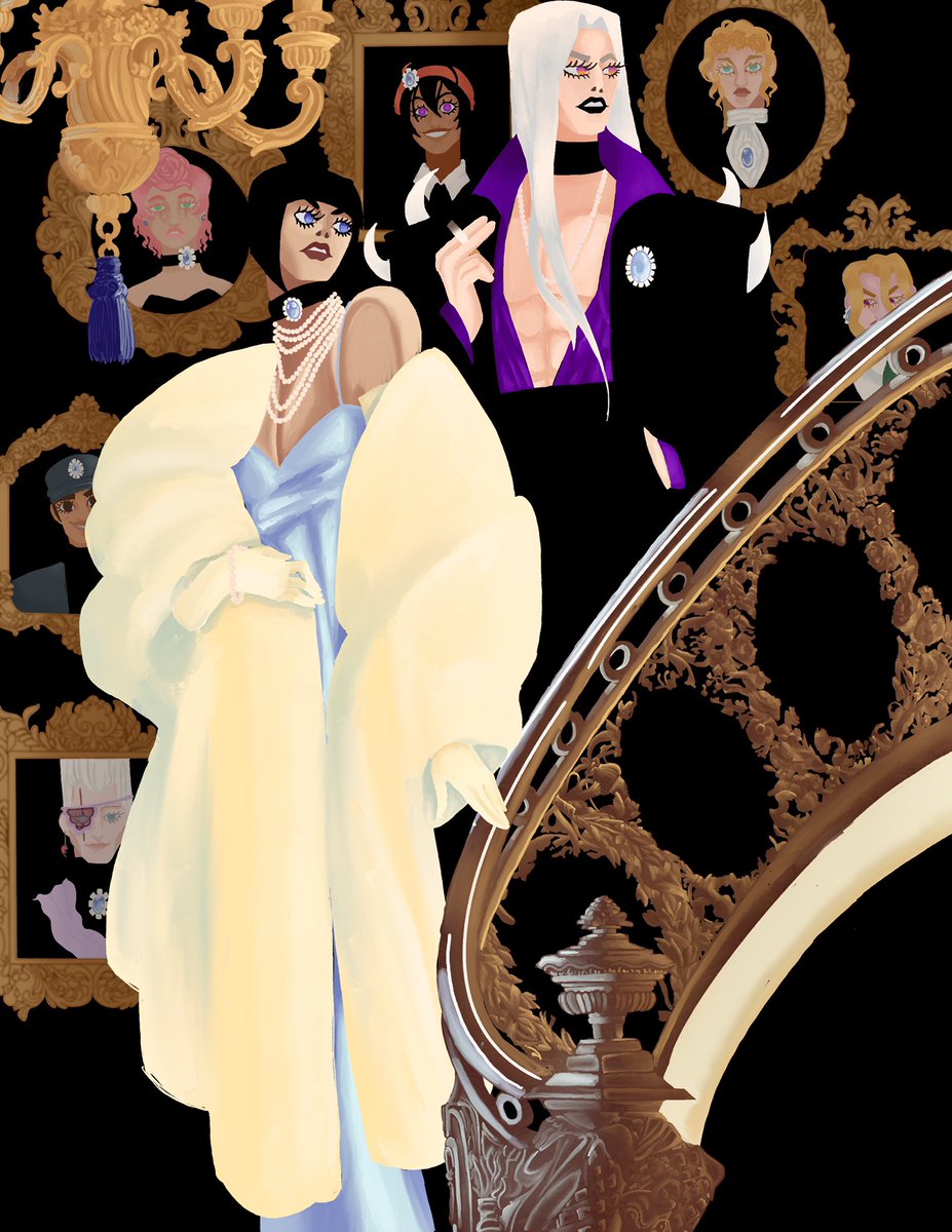 M0NVMENT's tweet photo. here is my piece for @EspressioneZine, I was so lucky to be part of this! #bruabba #brunobuccellati #leoneabbacchio #jjba https://t.co/CKOhoG6F56